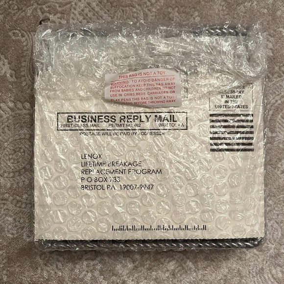 Brand New Lenox Everyday Soirée Wine Beverage Napkin Box Holder Grapes - Picture 8 of 14